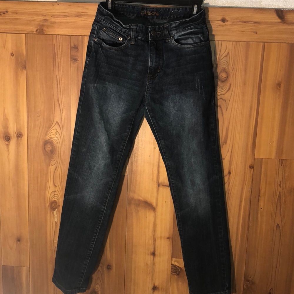 Carbon blue jeans